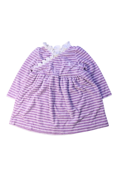 A Purple Long Sleeve Dresses from Ralph Lauren in size 6-12M for girl. (Front View)