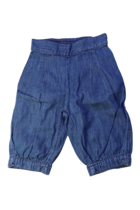 A Blue Casual Pants from Ralph Lauren in size 12-18M for girl. (Front View)