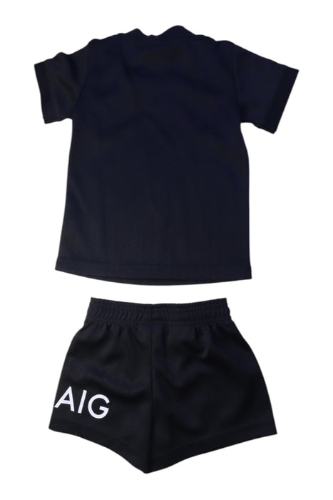 A Black Shorts Sets from Adidas in size 18-24M for boy. (Back View)