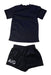 A Black Shorts Sets from Adidas in size 3T for boy. (Back View)
