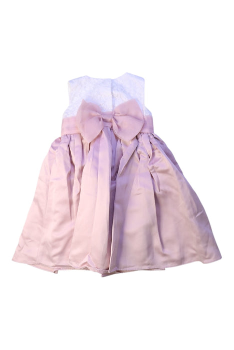 A Pink Sleeveless Dresses from Monsoon in size 12-18M for girl. (Back View)