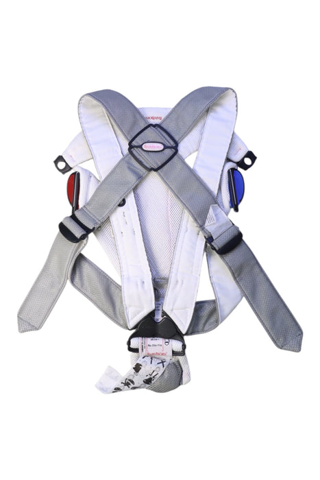 A Grey Baby Carriers from BabyBjorn in size O/S for neutral. (Back View)