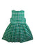 A Green Sleeveless Dresses from Sergent Major in size 5T for girl. (Back View)