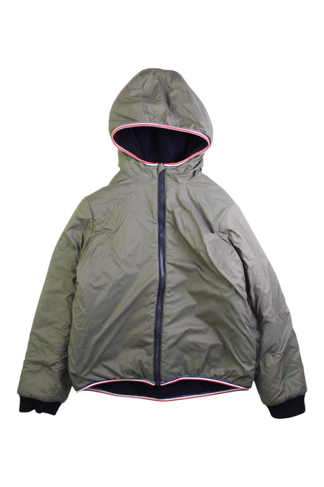 A Navy Puffer/Quilted Coats & Outerwear from Bonpoint in size 10Y for boy. (Back View)