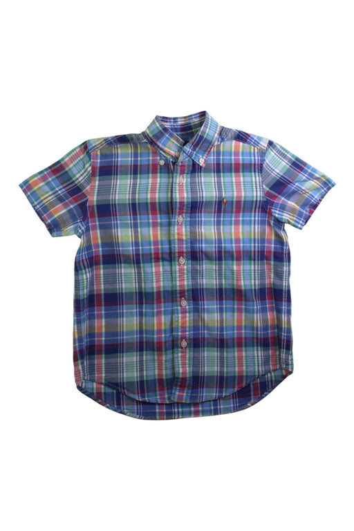 A Multicolour Short Sleeve Shirts from Polo Ralph Lauren in size 5T for boy. (Front View)