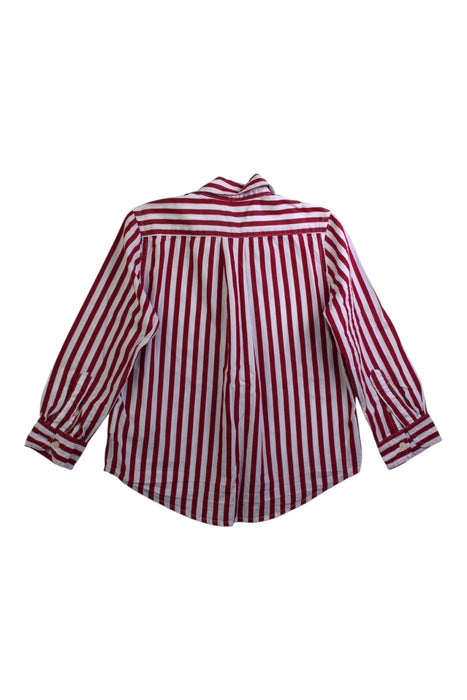 A Red Long Sleeve Shirts from Polo Ralph Lauren in size 5T for boy. (Back View)
