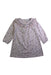 A Pink Long Sleeve Dresses from The Little White Company in size 12-18M for girl. (Front View)