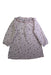 A Pink Long Sleeve Dresses from The Little White Company in size 12-18M for girl. (Back View)