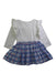 A White Dress Sets from Seed in size 6-12M for girl. (Back View)