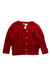 A Red Cardigans from Ralph Lauren in size 6-12M for girl. (Front View)