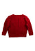 A Red Cardigans from Ralph Lauren in size 6-12M for girl. (Back View)