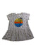 A White Short Sleeve Dresses from The Bonnie Mob in size 6-12M for girl. (Front View)