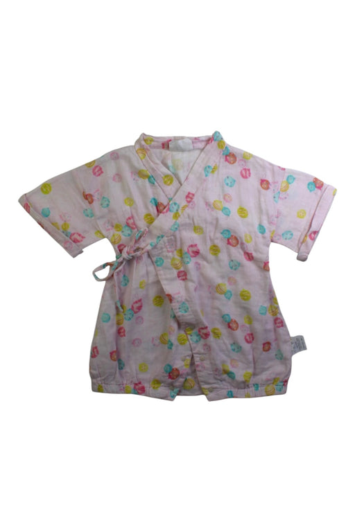 A Multicolour Short Sleeve Rompers from Mimi Mono in size 12-18M for girl. (Front View)