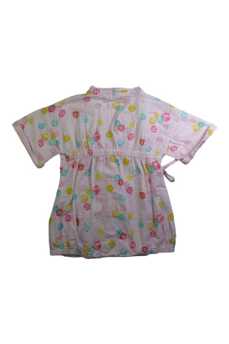 A Multicolour Short Sleeve Rompers from Mimi Mono in size 12-18M for girl. (Back View)