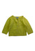 A Yellow Cardigans from Jacadi in size 6-12M for girl. (Front View)