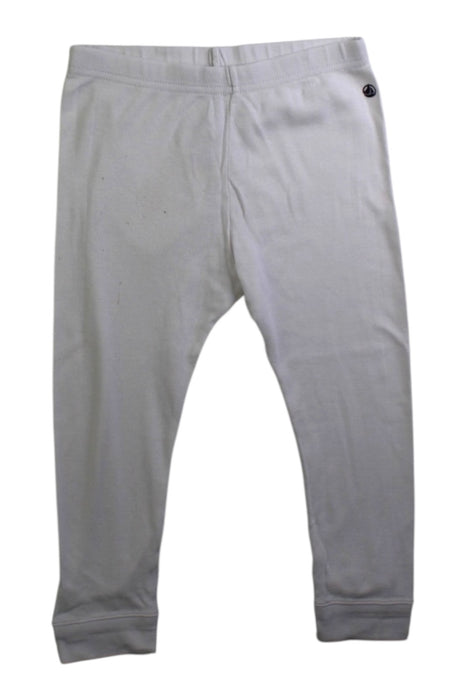 A White Leggings from Petit Bateau in size 12-18M for neutral. (Front View)