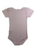 A Peach Short Sleeve Bodysuits from Petit Bateau in size 12-18M for girl. (Back View)