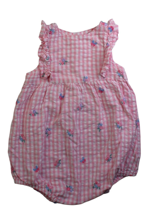 A Pink Sleeveless Rompers from Jojo Maman Bébé in size 18-24M for girl. (Front View)