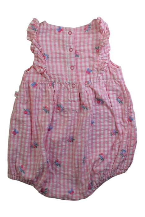 A Pink Sleeveless Rompers from Jojo Maman Bébé in size 18-24M for girl. (Back View)