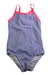 A Pink Swimsuits from Snapper Rock in size 5T for girl. (Front View)
