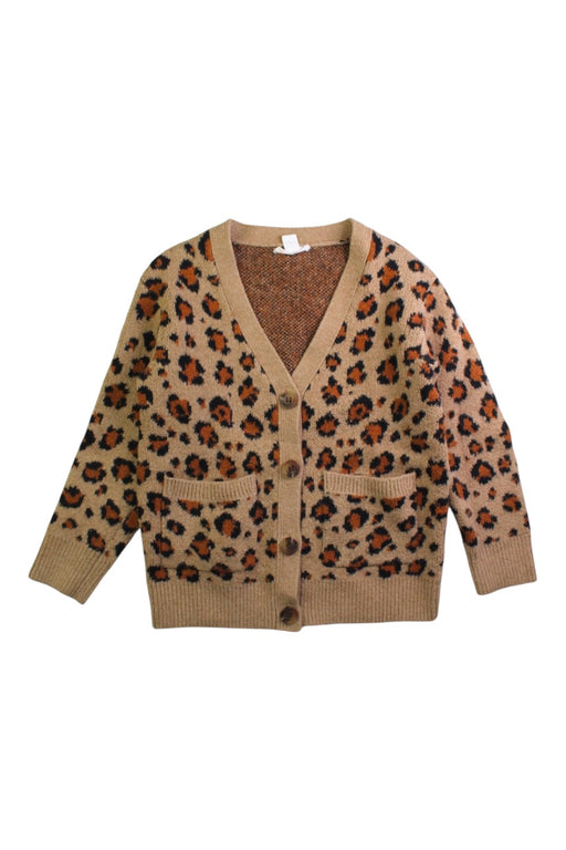 A Beige Cardigans from Crewcuts in size 4T for girl. (Front View)