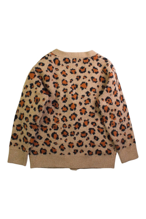 A Beige Cardigans from Crewcuts in size 4T for girl. (Back View)