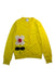 A Yellow Cardigans from Jacadi in size 10Y for girl. (Front View)