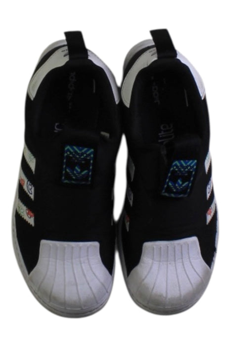 A Black Sneakers from Adidas in size 9Y for neutral. (Back View)