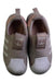A Pink Sneakers from Adidas in size 5T for girl. (Back View)
