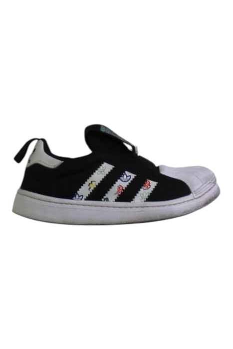 A Black Sneakers from Adidas in size 5T for neutral. (Front View)
