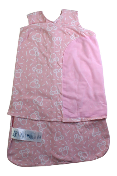 A Pink Sleepsacs from HALO in size 0-3M for girl. (Back View)