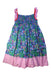 A Multicolour Sleeveless Dresses from Boden in size 11Y for girl. (Back View)