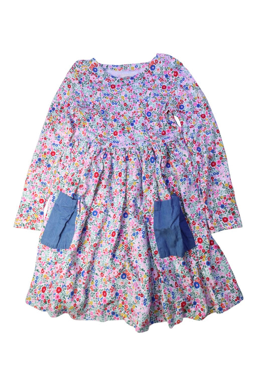 A Multicolour Long Sleeve Dresses from Joules in size 11Y for girl. (Front View)
