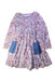 A Multicolour Long Sleeve Dresses from Joules in size 11Y for girl. (Front View)