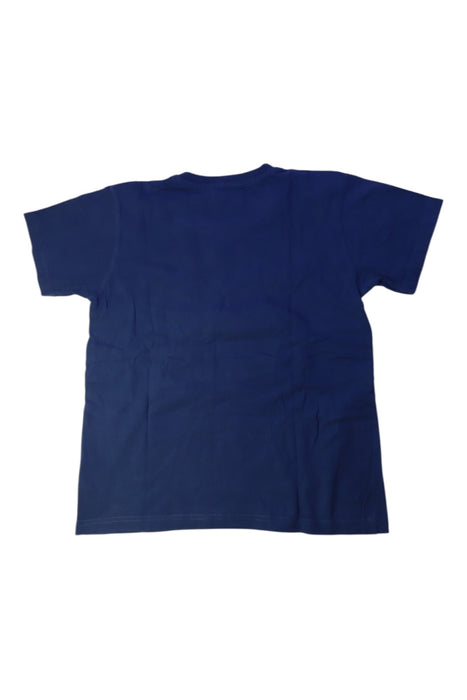 A Navy Short Sleeve T Shirts from Thomas Brown in size 10Y for boy. (Back View)