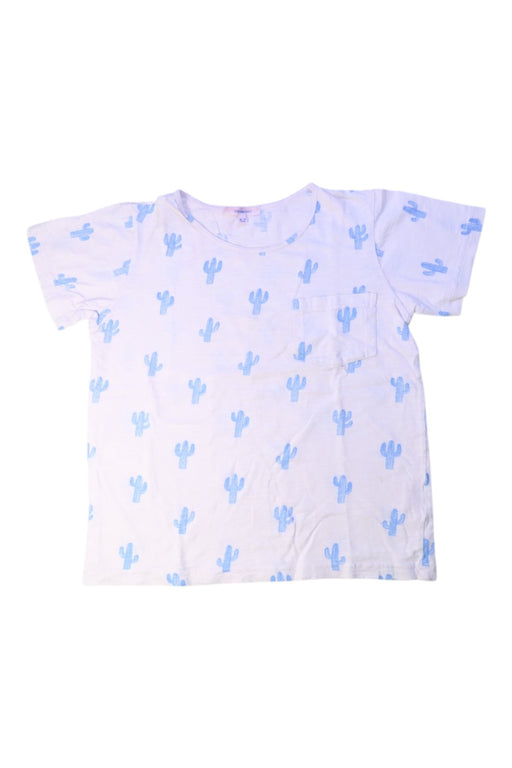 A White Short Sleeve T Shirts from Kidsagogo in size 6T for boy. (Front View)