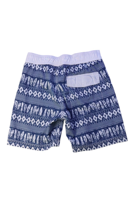 A Blue Swim Shorts from Platypus in size 6T for boy. (Back View)