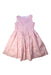 A Pink Sleeveless Dresses from Bonpoint in size 10Y for girl. (Front View)
