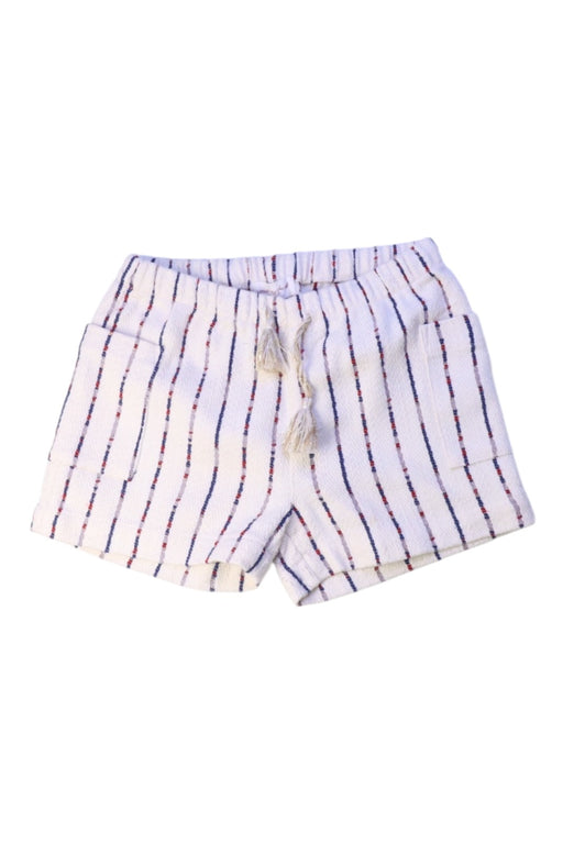A White Shorts from Excuse My French in size 8Y for girl. (Front View)