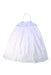 A White Sleeveless Dresses from Sunuva in size 9Y for girl. (Back View)
