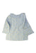 A White Long Sleeve Tops from La Coqueta in size 3T for girl. (Back View)