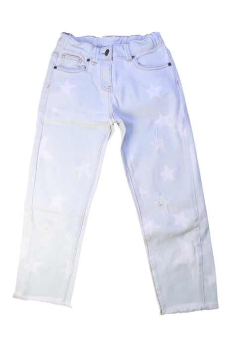 A Blue Jeans from Stella McCartney in size 6T for girl. (Front View)