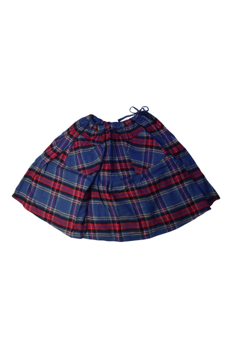 A Navy Short Skirts from Caramel in size 6T for girl. (Front View)
