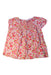 A Pink Short Sleeve Tops from Bonpoint in size 6T for girl. (Front View)