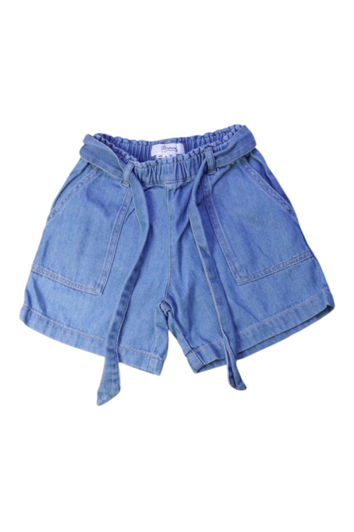 A Blue Shorts from Bonpoint in size 6T for girl. (Front View)