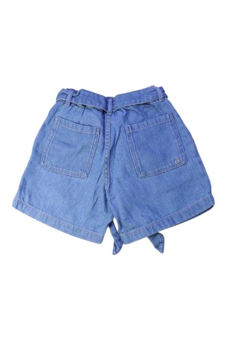 A Blue Shorts from Bonpoint in size 6T for girl. (Back View)