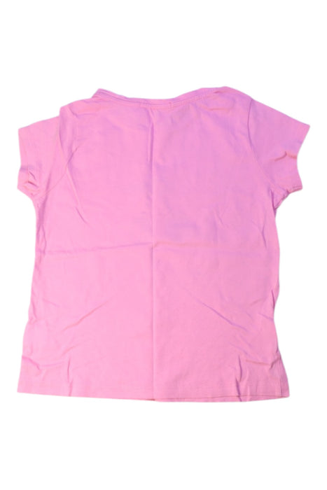A Pink Short Sleeve T Shirts from Bonpoint in size 4T for girl. (Back View)
