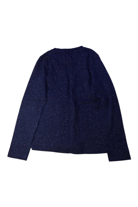 A Navy Long Sleeve T Shirts from Frugi in size 9Y for boy. (Back View)