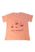 A Peach Short Sleeve T Shirts from Tinycottons in size 6T for girl. (Front View)