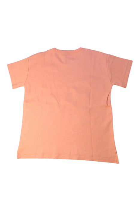 A Peach Short Sleeve T Shirts from Tinycottons in size 6T for girl. (Back View)